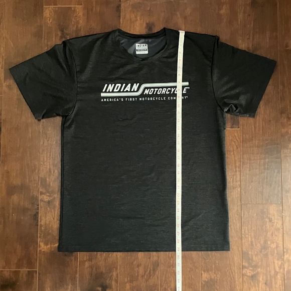 Indian Motorcycle Modern Graphic Performance Men’s T-Shirt, Dark Gray, Size L - Picture 5 of 6